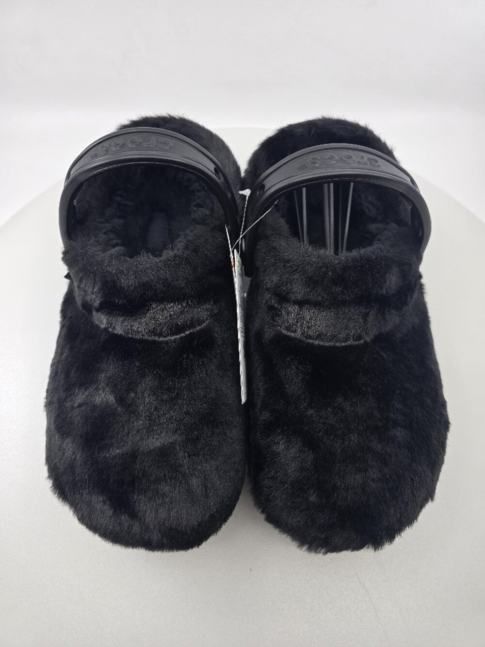 CROCS CLASSIC FUR SURE / BLACK / M8 W10 AND M5 W7